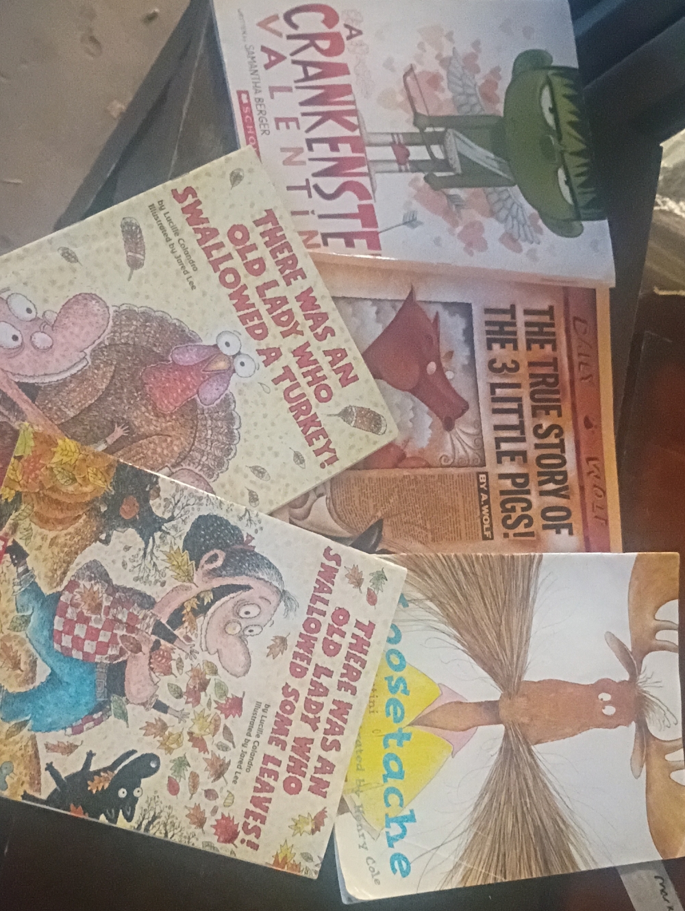 Children's Picture Book Lot - Colorful Mixed Titles Set Of 6